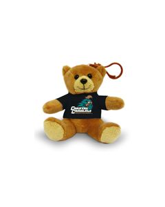 Coastal Carolina Jersey Bear Keychain