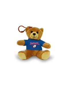 DePaul Jersey Bear Keychain