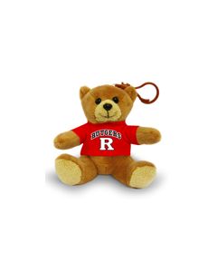 Rutgers Jersey Bear Keychain
