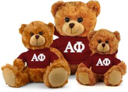 Alpha Phi Hoodie Bear - 9