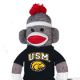 Southern Mississippi Sock Monkey 36in