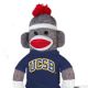 UC Santa Barbara Sock Monkey 36in