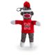 Nebraska Sock Monkey Keychain