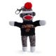 Oklahoma State Sock Monkey Keychain