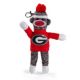 Georgia Sock Monkey Keychain