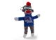 Boise State Sock Monkey - Keychain