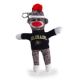 Colorado Sock Monkey Keychain