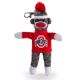 Ohio State Sock Monkey Keychain