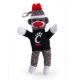 Cincinnati Sock Monkey Keychain