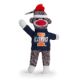 Illinois Sock Monkey Keychain