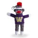 Washington Sock Monkey Keychain