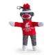 Washington State Sock Monkey Keychain