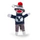 BYU Sock Monkey Keychain