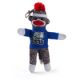 Tennessee State Sock Monkey Keychain