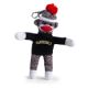 Vanderbilt Sock Monkey Keychain