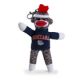 Gonzaga Sock Monkey Keychain