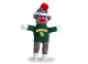 Baylor Sock Monkey - Keychain