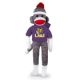 LSU Sock Monkey 20in