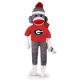 Georgia Sock Monkey 20in