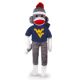 West Virginia Sock Monkey 20in