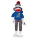 Kansas Sock Monkey 20in