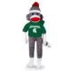 Michigan State Sock Monkey 20in