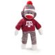 Texas A&M Sock Monkey  8in