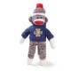 Illinois Sock Monkey  8in