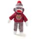 Louisiana Lafayette Sock Monkey  8in