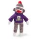 Weber State Sock Monkey  8in