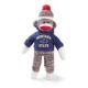 Montana State Sock Monkey  8in