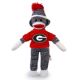 Georgia Sock Monkey  8in