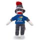 Kansas Sock Monkey  8in