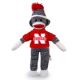 Nebraska Sock Monkey  8in