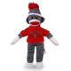 Texas Tech Sock Monkey  8in