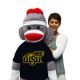 Wichita State Sock Monkey 5 Foot