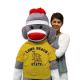 Cal State Long Beach Sock Monkey 5 Foot