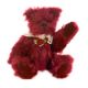 Jointed Burgundy Bear