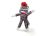 Sock Monkey Keychain - 4