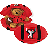 Texas Tech Zipper Football 8in