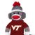 Virginia Tech Sock Monkey 36in