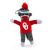 Oklahoma Sock Monkey Keychain