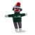 Tulane Sock Monkey Keychain