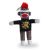 Wichita State Sock Monkey Keychain