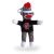 San Diego State Sock Monkey Keychain