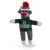 Dartmouth Sock Monkey Keychain