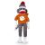 Clemson Sock Monkey 20in