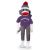 Northwestern Sock Monkey 20in