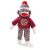 Louisiana Lafayette Sock Monkey  8in