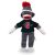 San Diego State Sock Monkey  8in